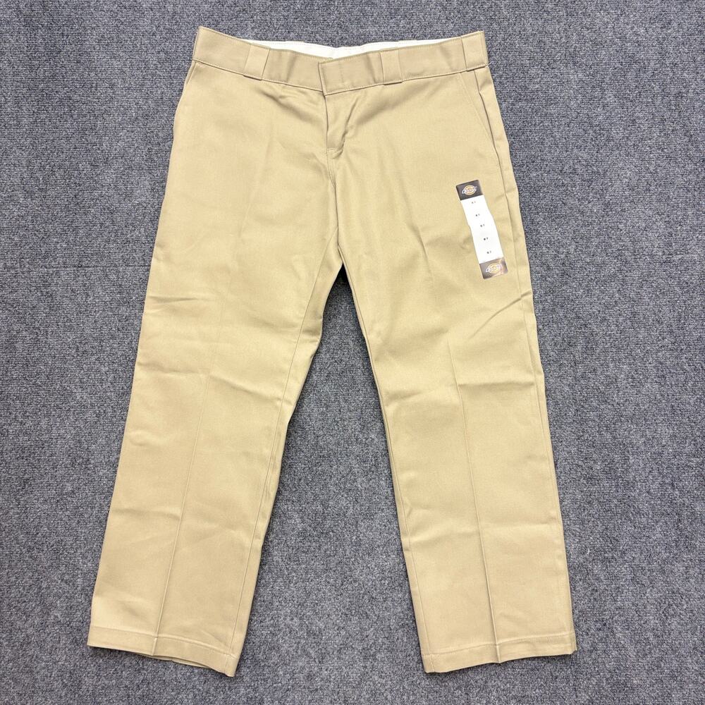 Dickies Low Rise 774 Work Pant Khaki Straight Leg Pants NWT Women’s Size 10P